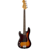 Squier Classic Vibe 60s Left-Handed Precision Bass in 3-Color Sunburst