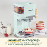 Cuisinart ICE-48 1.5-Quart Soft Serve Ice Cream Maker for Frozen Yogurt, Sorbet, Gelato, and Drinks, White