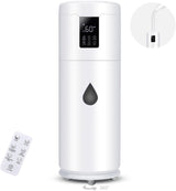 Hiswelle 17L 4.49Gal Ultrasonic Cool Mist Humidifier for Large Rooms up to 1000 sq ft, with Top Fill, 360° Nozzle, 4 Speeds, Humidistat and Essential Oil Tray