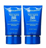 Hydroxatone Anti-Aging BB Cream with SPF 40, 2-Pack of 1.5 oz Tubes