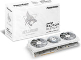 PowerColor Hellhound Spectral White Gaming Graphics Card with AMD Radeon RX 6700 XT, 12GB GDDR6, AMD RDNA 2 and HDMI 2.1