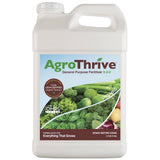AgroThrive Organic Liquid Fertilizer, 2.5 Gallon General-Purpose Formula