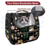 Airline-Approved Halloween Pet Carrier Bag for Small and Medium Dogs, Cats, and Puppies