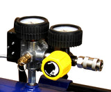 Goodyear Portable Horizontal Air Compressor with 8-Gallon Tank, Oil-Free Design, 150 Max PSI and Induction Motor