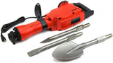 XtremepowerUS 61116-XP 2200W Electric Demolition Jack Hammer with Chisel and Shovel Bits for Concrete Breaking