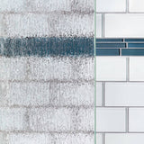 Basco 3500-44SRN Classic Bypass Framed Shower Door, 64-1/2 × 22 High × 44 × 22 Wide, Silver Finish