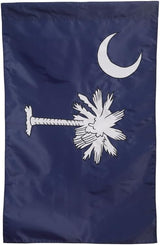 Evergreen Flag South Carolina Garden Applique Flag, Double-Sided 12×18 Patriotic Yard Flag for Porch and Garden, All Seasons