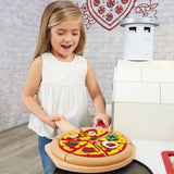 Little Tikes Real Wood Pizza Restaurant Play Kitchen, with Dual-Sided Cook-and-Serve Design, Realistic Lights & Sounds, and 20+ Accessories, Large Toy Gift for Girls & Boys Ages 3+