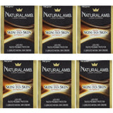 Trojan Naturalamb Natural Skin Lubricated Condoms, 6-Pack with 3 Each