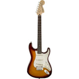 Squier Standard Stratocaster FMT Electric Guitar with Transparent Amber Finish
