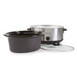 Crock-Pot SCV700SS 7-Quart Oval Manual Slow Cooker with Stainless Steel Finish