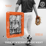 ALAGPRO The Original 9-Hole Baseball and Softball Pitching Net with Strike Zone Pocket and Pitching Target