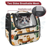 Airline-Approved Halloween Pet Carrier Bag for Small and Medium Dogs, Cats, and Puppies