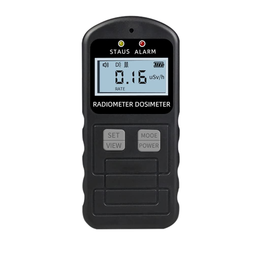 Upgrade Version Nuclear Radiation Detector with High-Sensitivity Geiger Counter, Dosage Meter, Dosimeter and Alarm