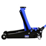 CQSXDA 4 Ton Low Profile Floor Jack with Dual Piston Quick Lift Pump, Heavy-Duty Steel Racing Design and 4-21 Lifting Range