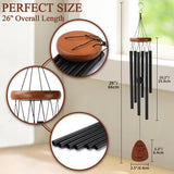 26-Inch Memorial Wind Chimes by PRSTENLY, Sympathy Remembrance Gift for Loss of a Loved One, Father, Mother, Son, Daughter, Friend, or Sister