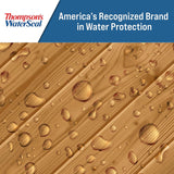 Thompsons WaterSeal Transparent Waterproofing Wood Stain and Sealer, Harvest Gold, 1 Gallon