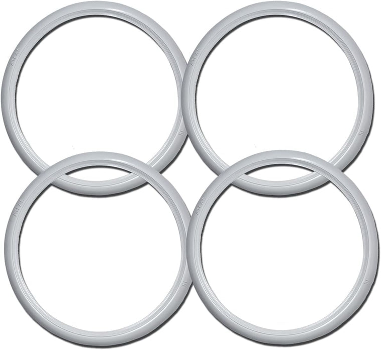 20-Inch White Wall Tire Insert Trim Set from Atlas Brand, Includes 4 Pieces
