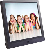 Pix-Star 15-Inch Easy Digital Photo Frame with High-Resolution Display, Motion Sensor, and Instant Photo & Video Sharing by Email or App