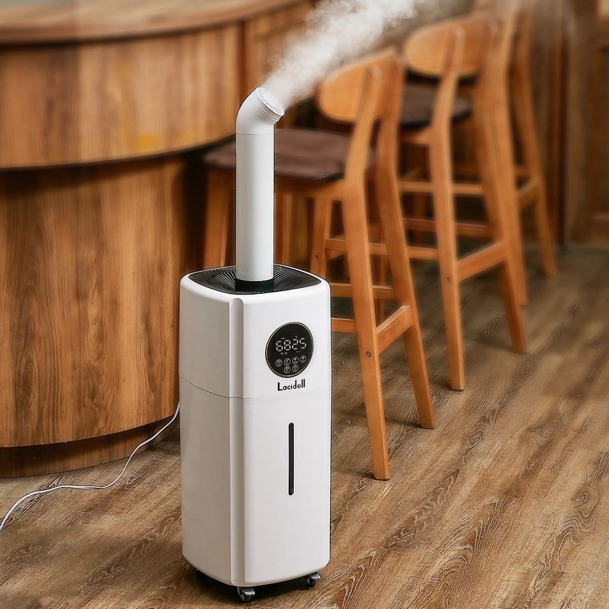 2000 sq. ft. Whole-House Humidifier with 5.5-Gallon Plant Humidifier Capacity, 21L Tank, Cool Mist, Top Fill, 2000ML/H Output, Dual 360° Nozzles