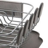 Black KitchenAid Compact Dish Rack, Crafted from Stainless Steel, 16.06-Inch