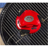 BUN3:RED Automatic Grill Cleaning Robot by Grillbot, Featuring a Carry Case, Red