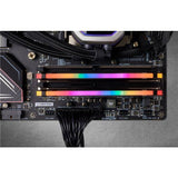 Corsair Vengeance RGB Pro Desktop Memory, 32GB (2x16GB) DDR4 2666 C16, Black