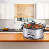 Crock-Pot Smart-Pot Programmable Slow Cooker, 4-Quart Silver