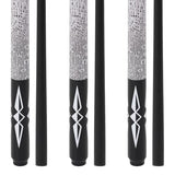 58-Inch Fiberglass and Graphite Composite Billiard Pool Cue Stick, Available in 18oz, 19oz, 20oz or 21oz Weights