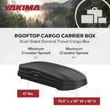 Yakima SkyBox NX XL 18-Cubic-Foot Rooftop Cargo Carrier with Hard Shell, SKS Lock, and Black Finish