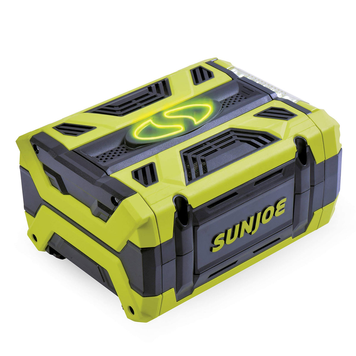 Sun Joe iON100V-5AMP 100-Volt Lithium-Ion Battery with 5.0-Ah Capacity and Dual USB Charging Ports