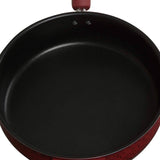 15-Piece Paula Deen Signature Cookware Collection, Featuring Nonstick Porcelain Construction in Red and Black