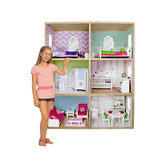 Modern-Style My Girls Dollhouse for 18-Inch Dolls