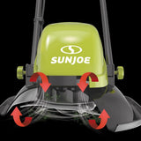 Sun Joe 11-Inch Electric Hover Walk-Behind Push Mower with 10 Amp Motor