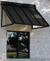 Awntech Houstonian 7-Foot Copper Metal Standing Seam Awning, H23-US-7COP, 92 x 24 x 36 Inches