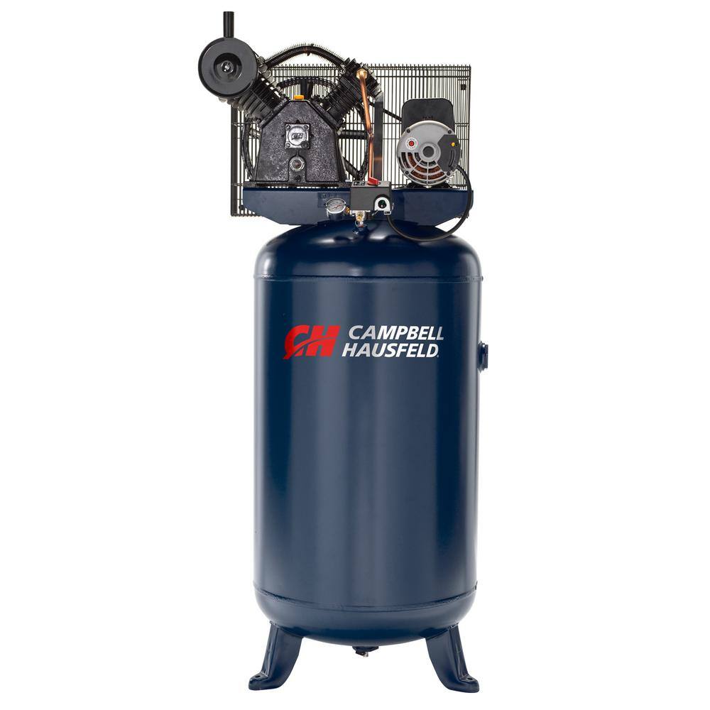 Campbell Hausfeld XC802100 Stationary Electric Air Compressor, 80 Gal., 2-Stage, 175 psi