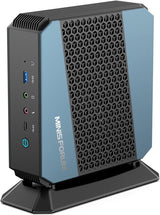 MINISFORUM EliteMini HX90 Mini PC with AMD Ryzen 9 5900HX, 32GB DDR4 RAM and 512GB SSD, 2.5Gbps LAN, Dual HDMI and Dual DP 4K@60Hz Outputs, 2X HDD Slots, 5X USB and AMD Radeon Graphics