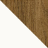 Novogratz Tallulah Nesting Table Set in Walnut and White