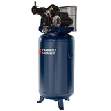 Campbell Hausfeld XC802100 Stationary Electric Air Compressor, 80 Gal., 2-Stage, 175 psi
