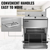 VEVOR Commercial Electric Bread Slicer with 12mm Cutting Thickness, 31PCS Bakery Machine, 110V Toast Cutter for Bread Sheets