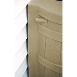 2-Pack Good Ideas Rain Wizard 50-Gallon Rain Barrels for Water Collection, Khaki