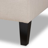 Baxton Studio Florent Chaise Lounge for Stylish Home Seating