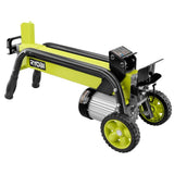 RYAC490 Electric Log Splitter with 5-Ton Force and 15 Amp Motor