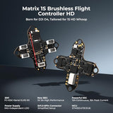 BETAFPV Meteor75 Pro PNP Brushless Whoop Quadcopter, Featuring Matrix 1S 3IN1 HD FC, 1102 22000KV Motor and 45mm 3-Blade Propellers, Compatible with O4 Air Unit for Indoor and Outdoor FPV Filming