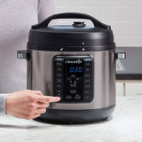 8-Quart Crock-Pot Pressure Cooker featuring 13 Cooking Programs and Lid, Open Box