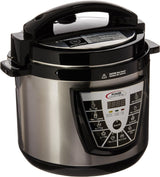 Power Pressure Cooker XL 10-Quart Multi-Cooker with 7 One-Touch Programs, Silver
