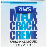 Zims Max Crack Creme with Original Liquid Formula, 2 fl oz