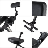 Pyle PKST70 Adjustable Performer Chair and Musician Stool, Durable Portable Design