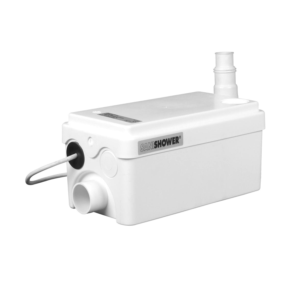 Saniflo Sanishower 010 Light Duty Water Pump for Shower and Drain Applications
