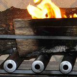 Spitfire Fireplace Heater with 6 Tubes and Integrated Blower
